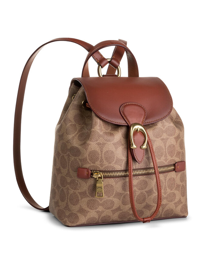 Rucksack Coach Cc Sig Evie 22 69523 B4NQ4 Braun eschuhe.at
