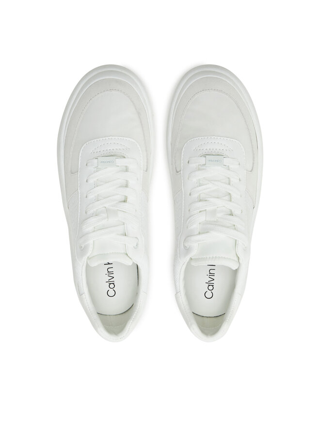 Calvin Klein Сникърси Calvin Klein Vulc Lace Up - Mono HW0HW02293 Бял