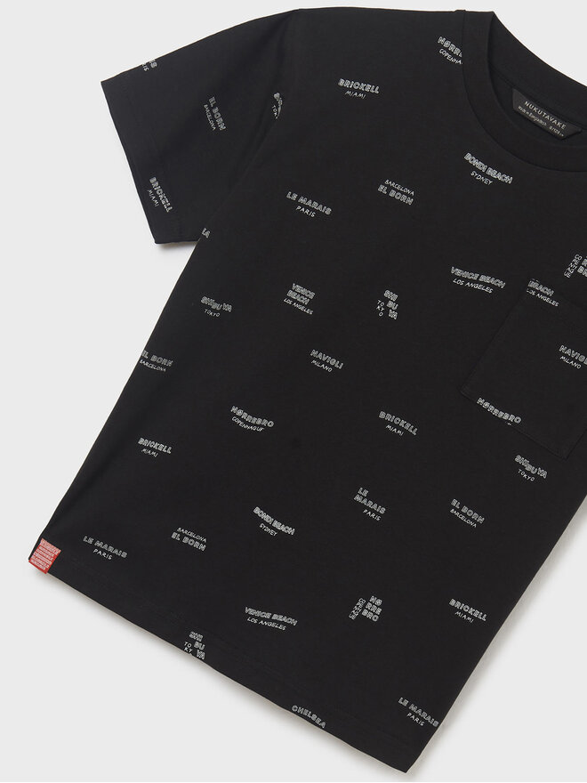 Mayoral Mayoral T-Shirt 6085 Μαύρο