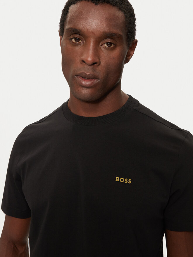 BOSS Boss Marškinėliai 50506373 Juoda Regular Fit