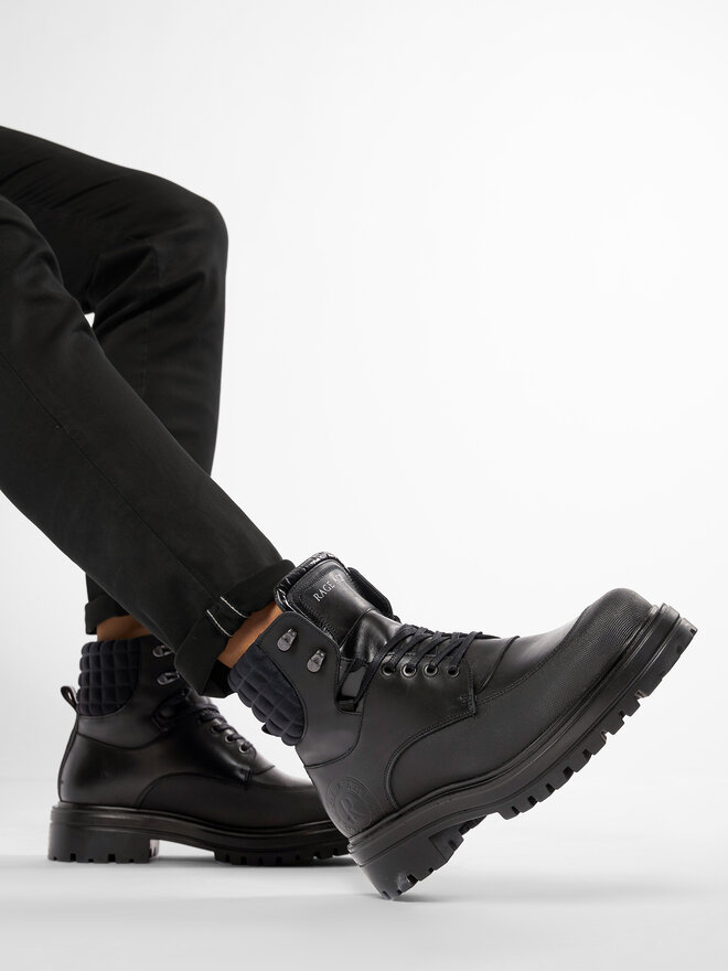 Rage Age Schnürstiefeletten Rage Age RA-06-02-000081 Schwarz