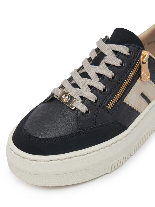 Rieker Sneakersy Rieker M1912-00 Czarny