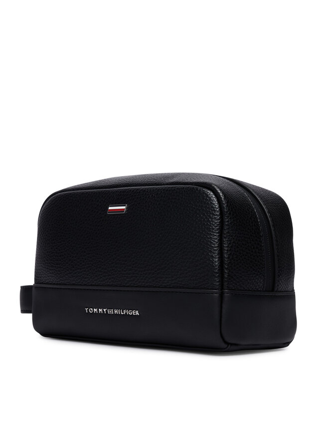 Tommy Hilfiger Kosmetiktasche Tommy Hilfiger Th Central Washbag AM0AM14485 Schwarz