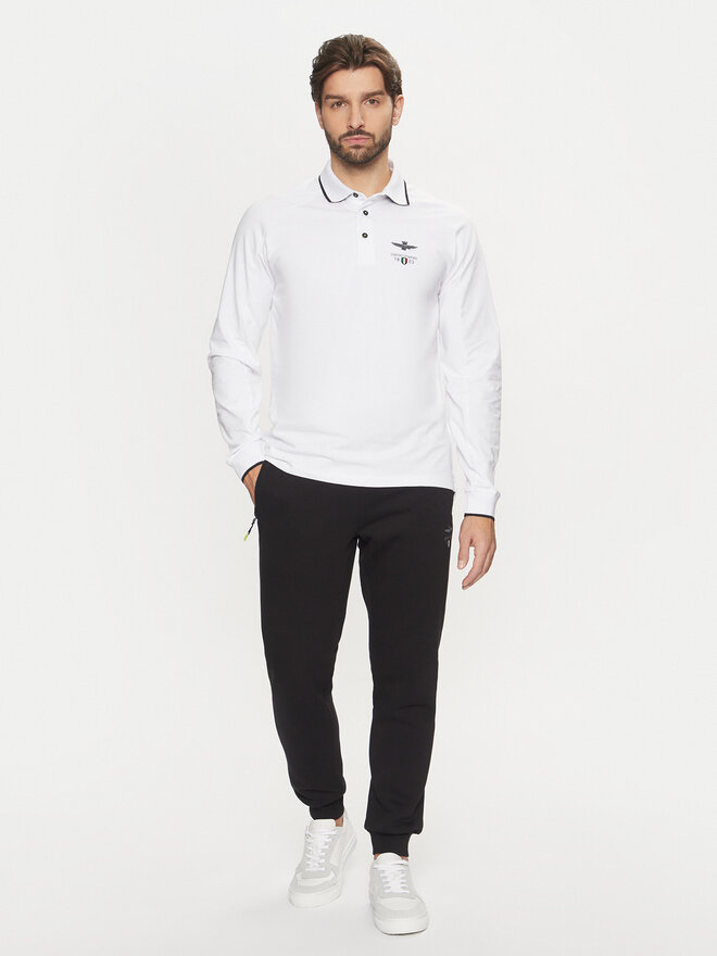 Aeronautica Militare Aeronautica Militare Poloshirt 242PO1824J612 Weiß Regular Fit
