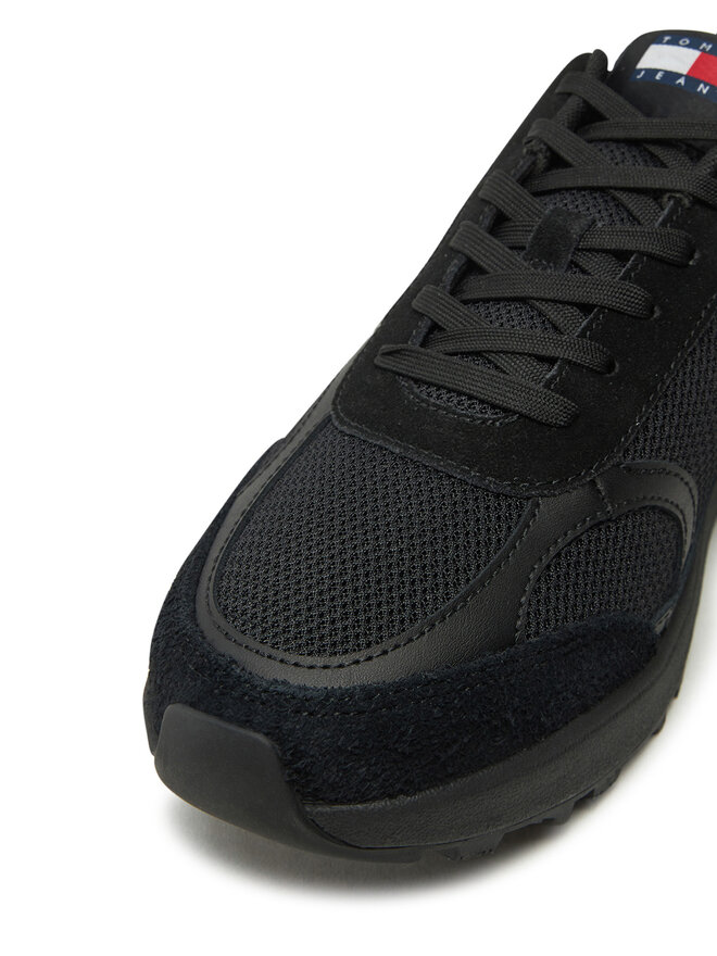 Tommy Jeans Sneakersy Tommy Jeans Tjm Technical Runner Ess EM0EM01537 Czarny