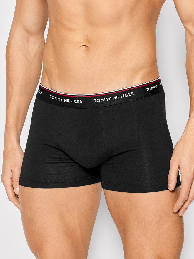 Tommy Hilfiger Tommy Hilfiger Σετ μποξεράκια 3 τμχ 3P Trunk 1U87903842 Έγχρωμο