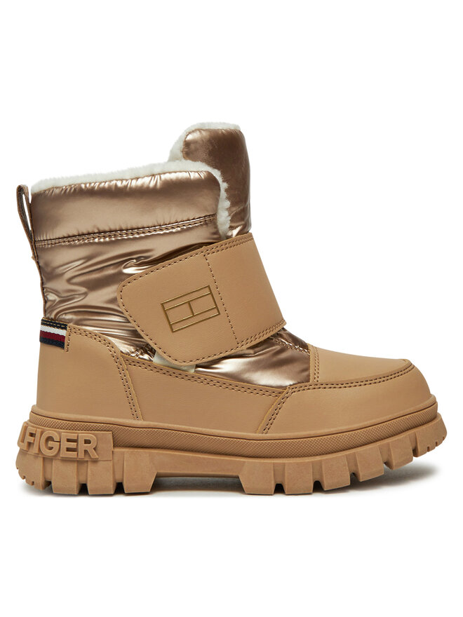 Tommy Hilfiger Botas de nieve Tommy Hilfiger Fur Boot T1A5-33605-1695 S Beis