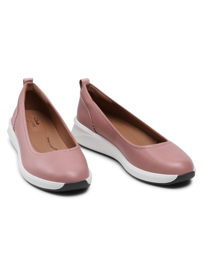 Clarks Félcipő Clarks Un Rio Vibe 261590864 Rózsaszín