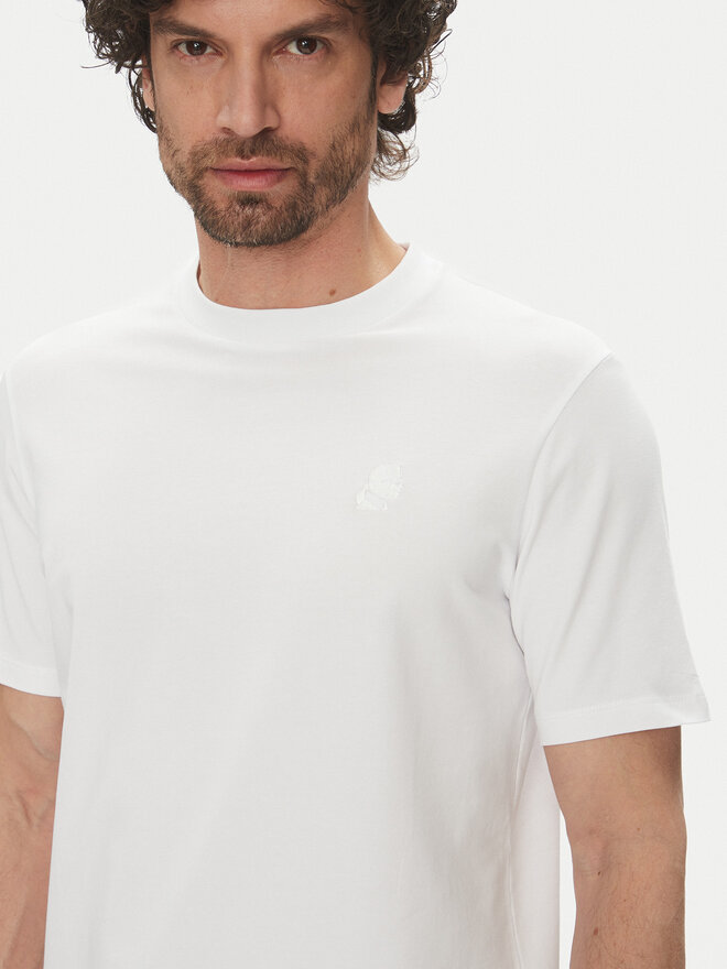 KARL LAGERFELD KARL LAGERFELD T-Shirt 755750 500221 Λευκό Regular Fit