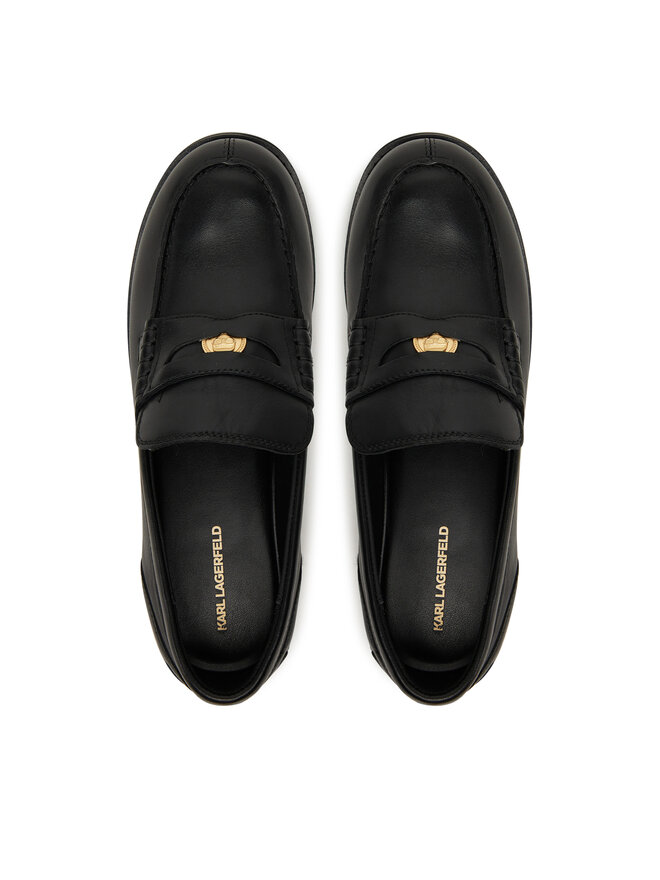 KARL LAGERFELD Mokasinke KARL LAGERFELD Mia KL42125 Crna