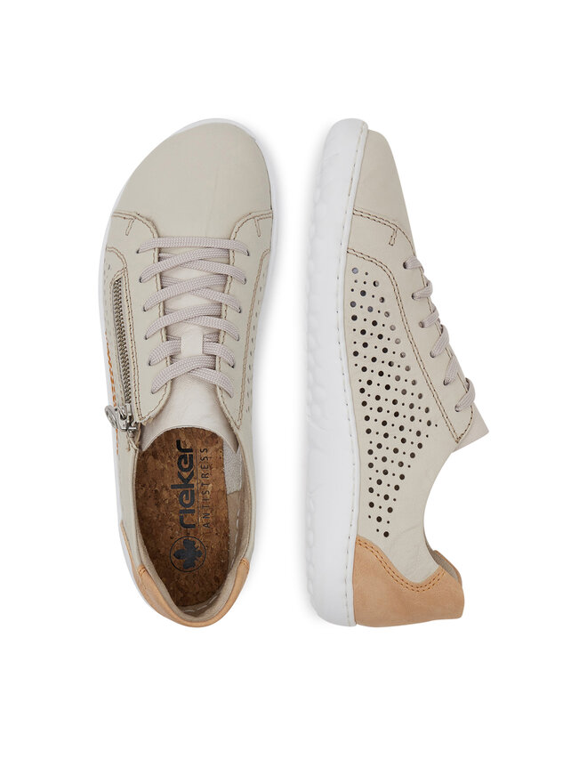 Rieker Sneakersy Rieker 52824-60 Beżowy