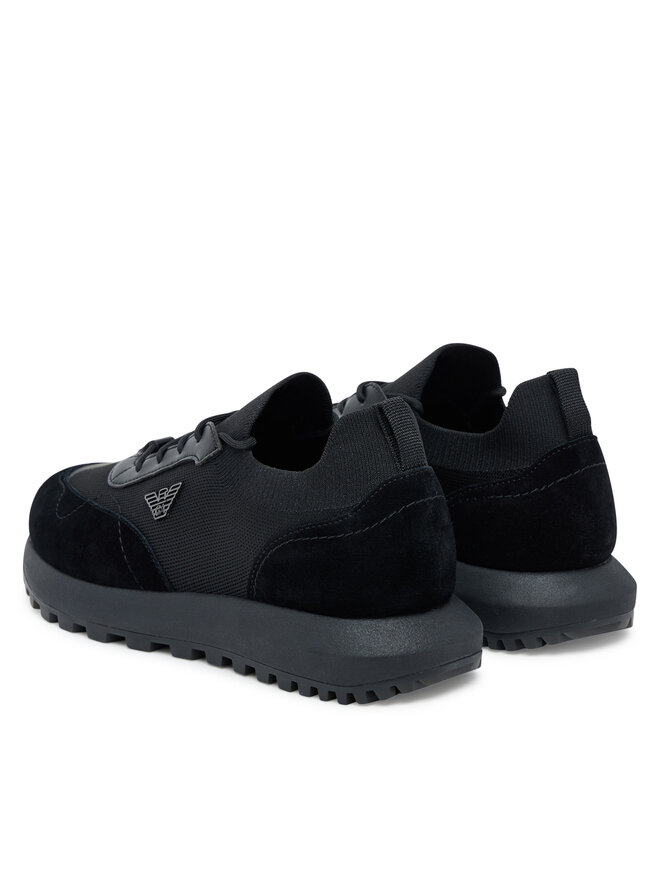 Emporio Armani Сникърси Emporio Armani EM003739 AF19724 MC005 Черен