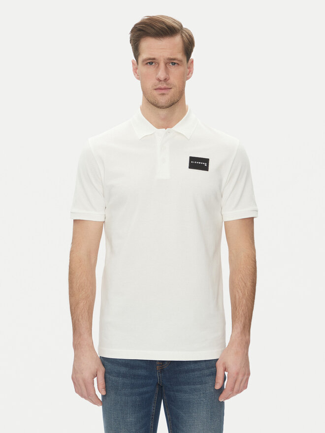 Richmond X Richmond X Poloshirt UMP25170PO Weiß Regular Fit