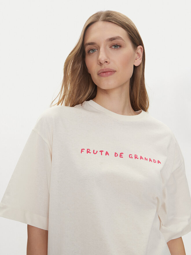 Vero Moda Vero Moda Camiseta Taz Hailey 10337839 Blanco Regular Fit