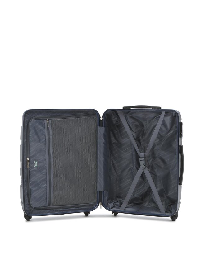 Puccini Mittlerer Koffer Puccini ABS020B Dunkelblau