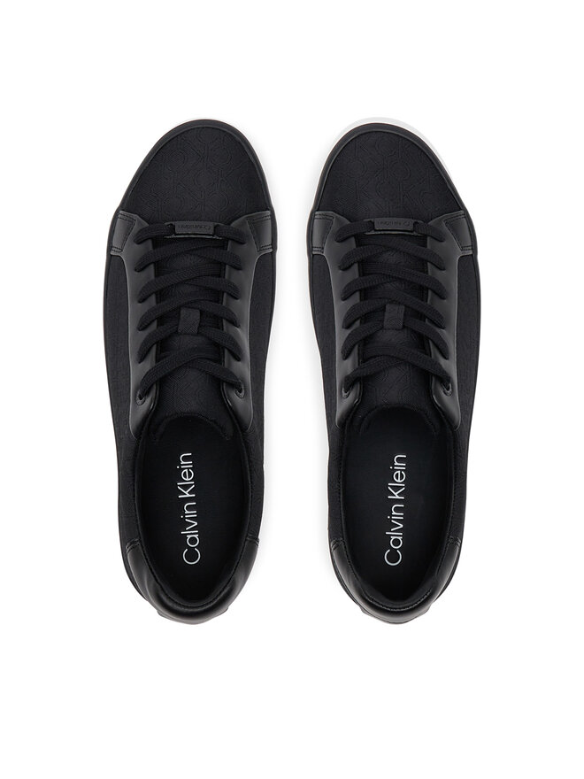 Calvin Klein Laisvalaikio batai Calvin Klein Vulc Lace Up - Jacq HW0HW02412 Juoda