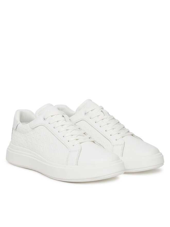 Calvin Klein Αθλητικά Calvin Klein Chunky Low Top Lace Up Mono HM0HM01970 Λευκό