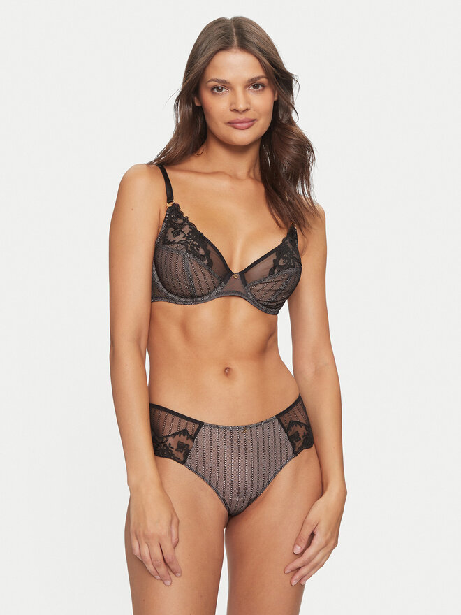 Chantelle Chantelle Μποξεράκι Cabaret Sauvage C13YB0 Μαύρο