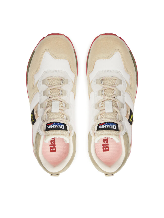 Blauer Sneakersy Blauer F3HOUMA01/COS Écru