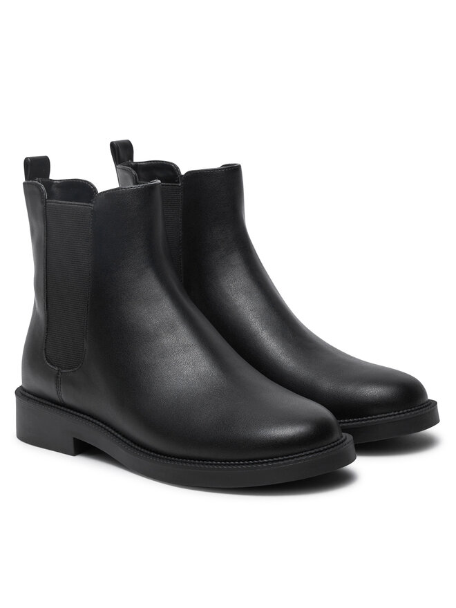 MICHAEL Michael Kors Kotníková obuv s elastickým prvkem MICHAEL Michael Kors Hazel Chelsea Bootie 40F4HZMEEL Černá