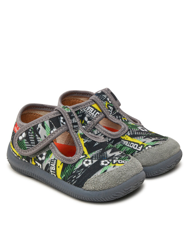 MILAMI Pantuflas MILAMI 226-4 FUDBALL Gris