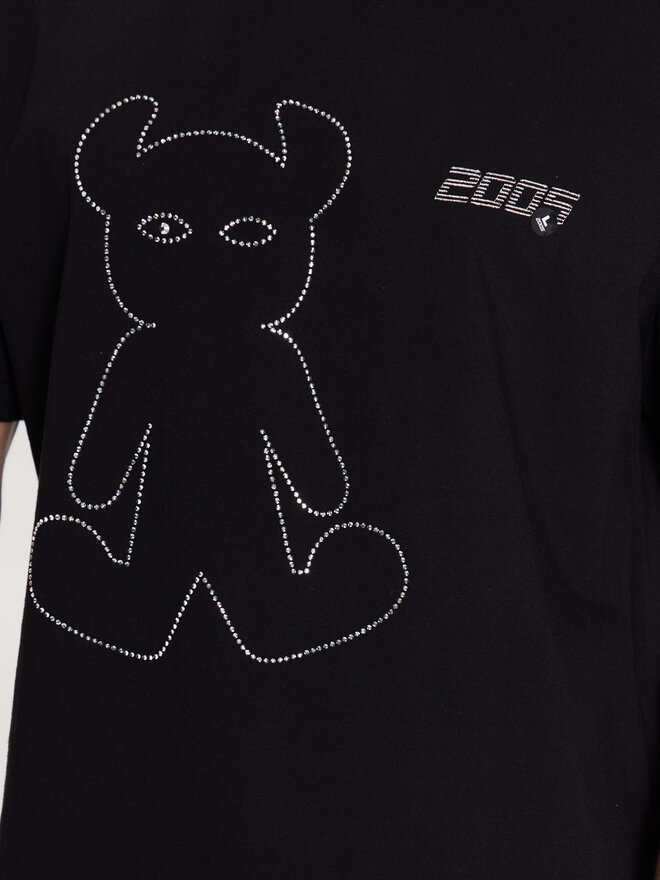 2005 2005 T-Shirt Unisex Horned Μαύρο Regular Fit