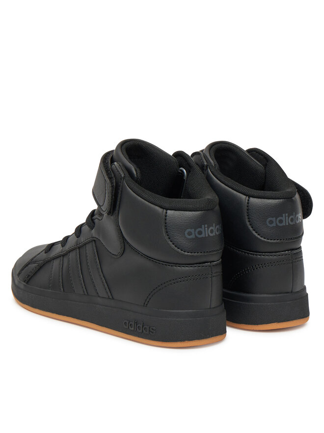 adidas Αθλητικά adidas Grand Court Mid K JR0804 Μαύρο