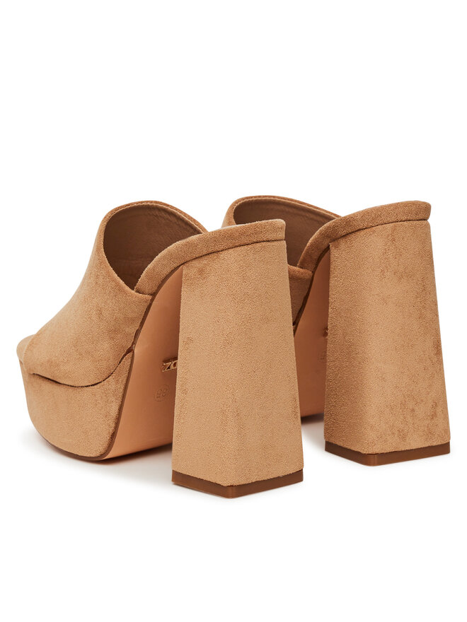 DeeZee Pantoletten DeeZee F7979-1 Beige