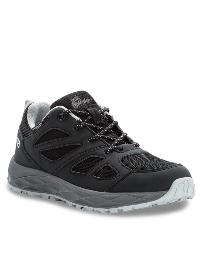 Jack Wolfskin Trekkingi Jack Wolfskin Woodland 2 Texapore Low 4059811 Czarny