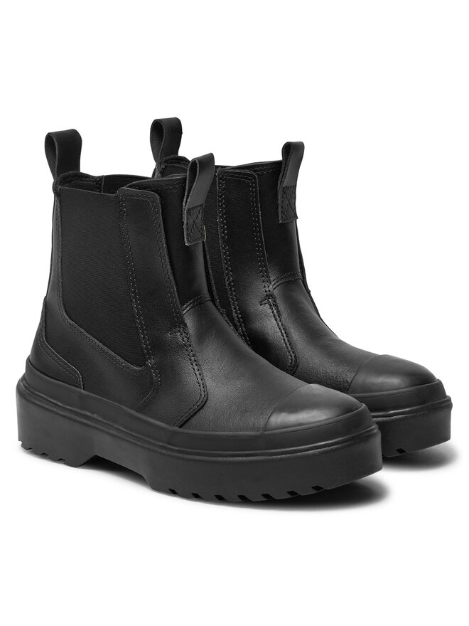 Converse Μποτάκια με λάστιχο Converse Chuck Taylor All Star Lugged Leather Chelsea Boot A08453C Μαύρο