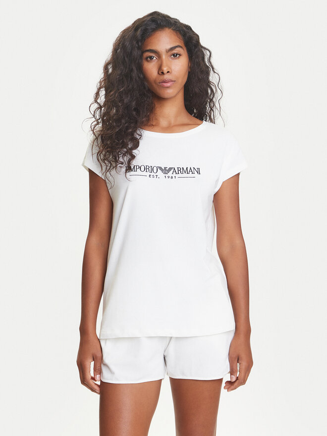 Emporio Armani Underwear Emporio Armani Underwear Pyjama EW000495 AF10881 U1131 Weiß Regular Fit