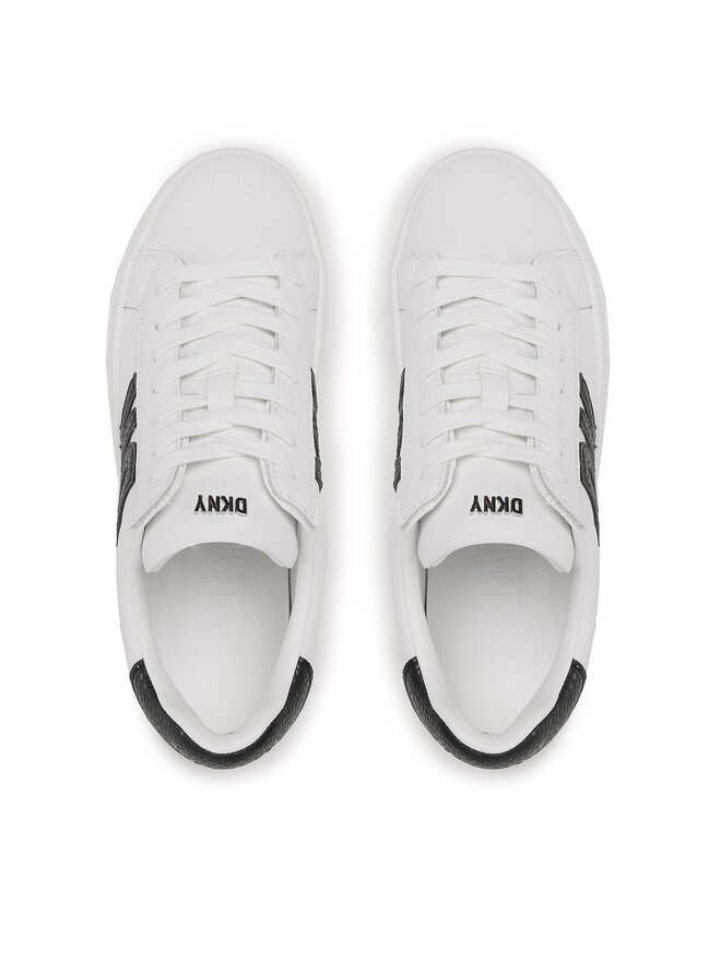DKNY Снікерcи DKNY Abeni Lace Up Sneaker K1300916 Білий
