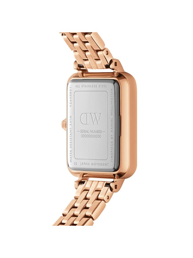Daniel Wellington Zegarek Daniel Wellington Quadro DW00100620 Złoty