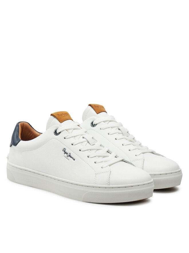 Pepe Jeans Sportcipők Pepe Jeans Camden Club M PMS00020 Fehér