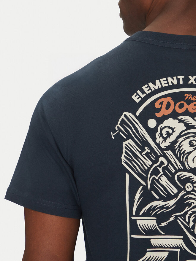 Element Element T-Shirt ELYZT00520 Dunkelblau Regular Fit