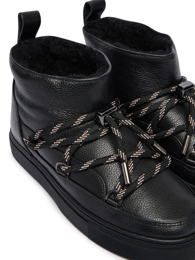 Inuikii Botas de nieve Inuikii Full Leather Gloss 1001.001.0371 Negro