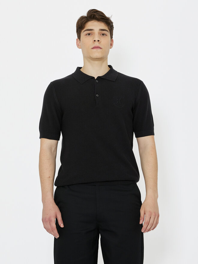 Richmond X Richmond X Polo Carena UMP24214PO Μαύρο Regular Fit