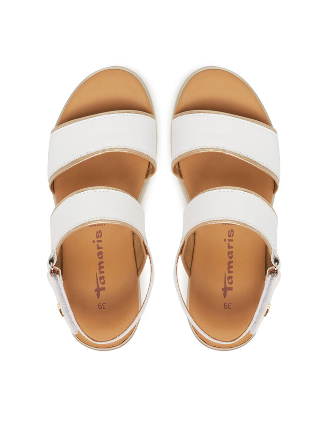 Tamaris Sandały Tamaris 1-28711-44 Biały