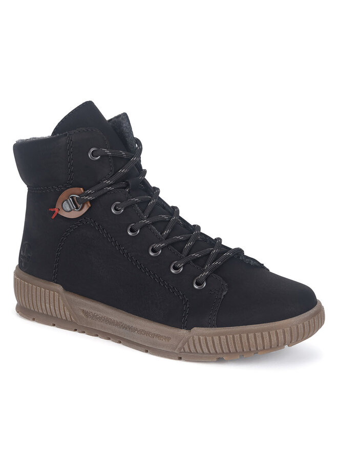 Rieker Bokacsizma Rieker N0730-00 Fekete