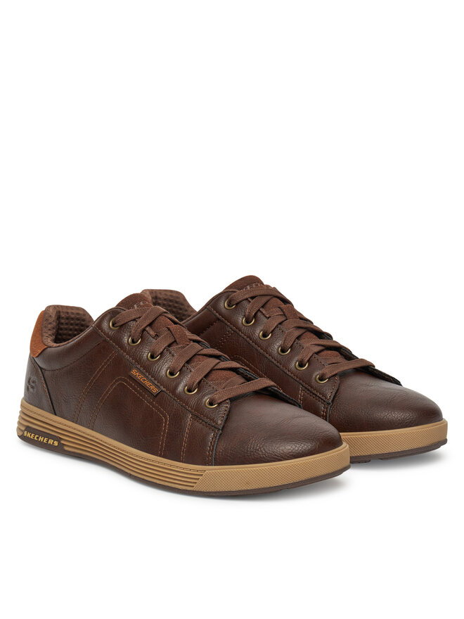 Skechers Sneakersy Skechers Cavell-Hensley 210946/CHOC Brązowy