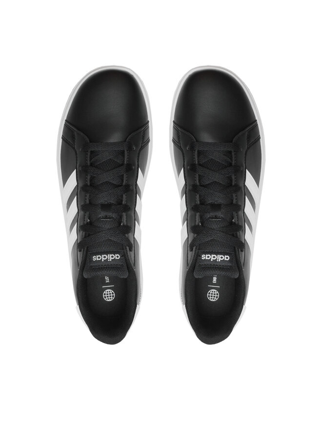 Adidas grand court k negro cheap