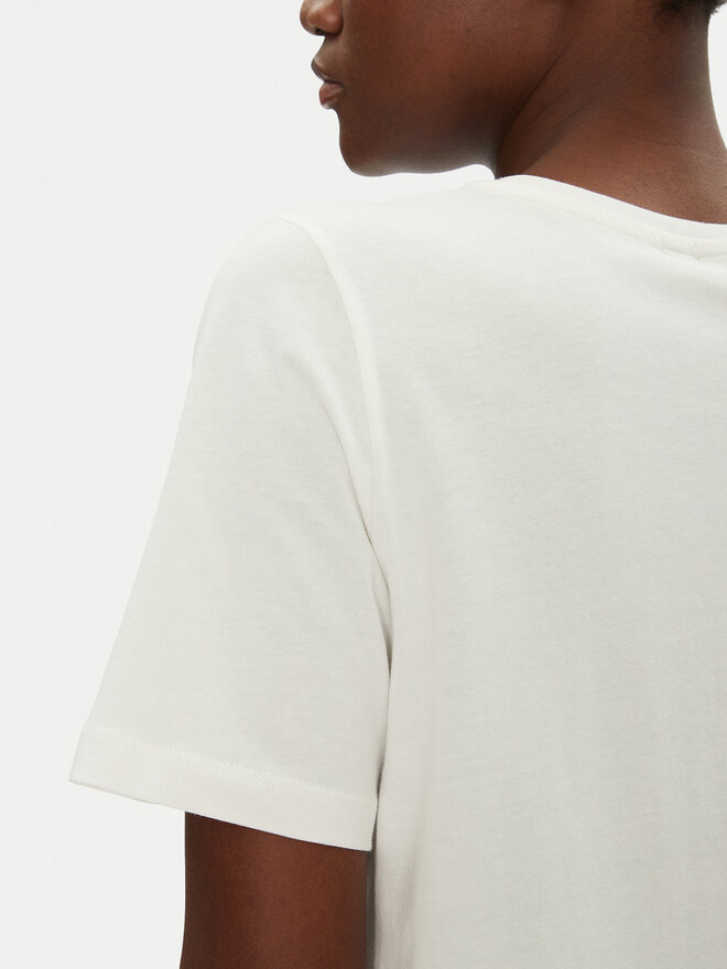 Fransa Fransa Camiseta 20615334 Blanco Regular Fit