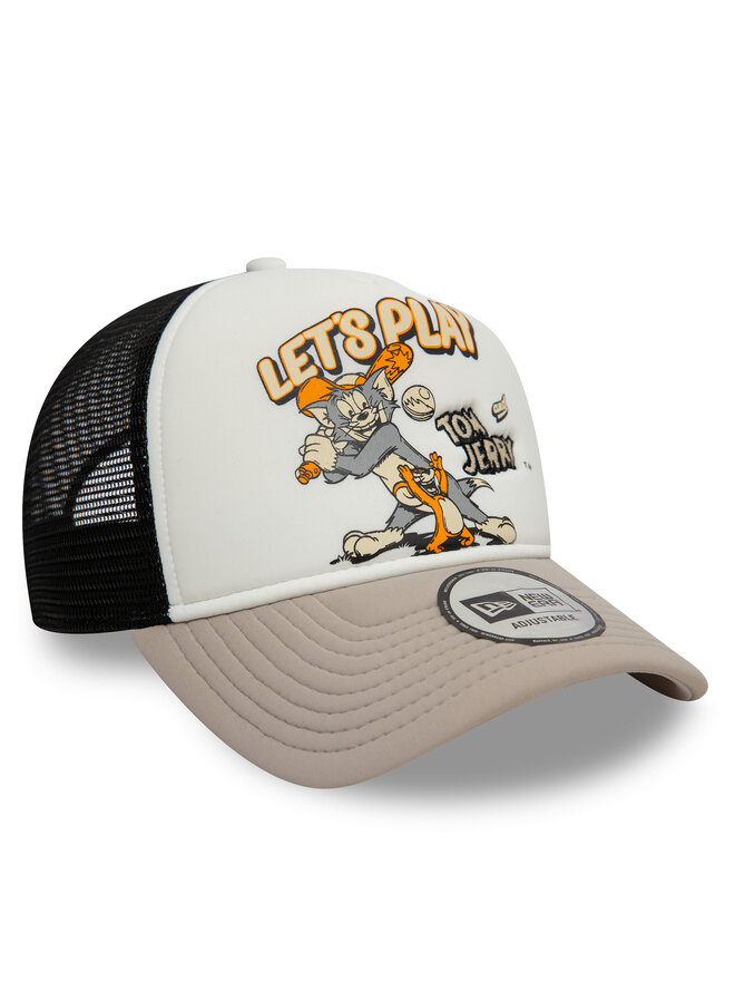 New Era Czapka z daszkiem New Era Tom & Jerry 9Forty 60595268 Biały