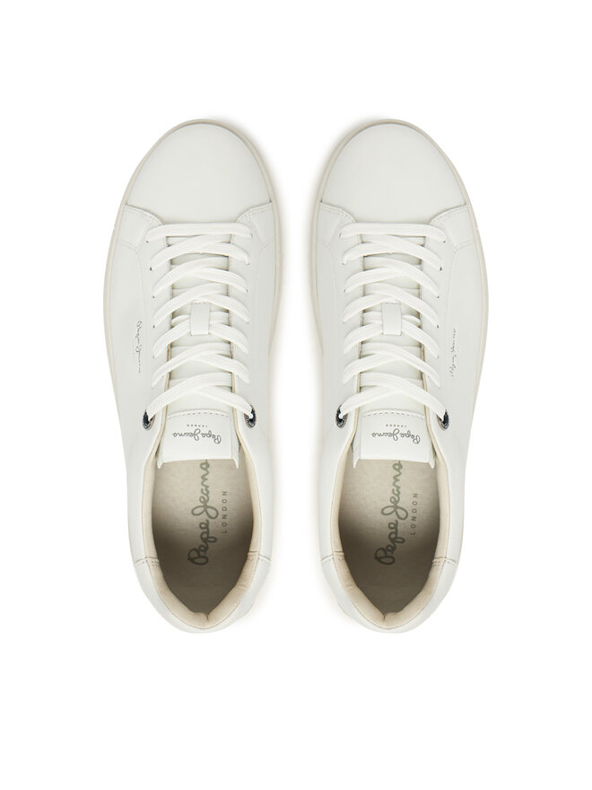 Pepe Jeans Снікерcи Pepe Jeans Camden Club M PMS00020 Білий