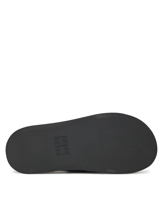 Tommy Jeans Sandalen Tommy Jeans Tjw Wedge Sandal EN0EN02774 Schwarz