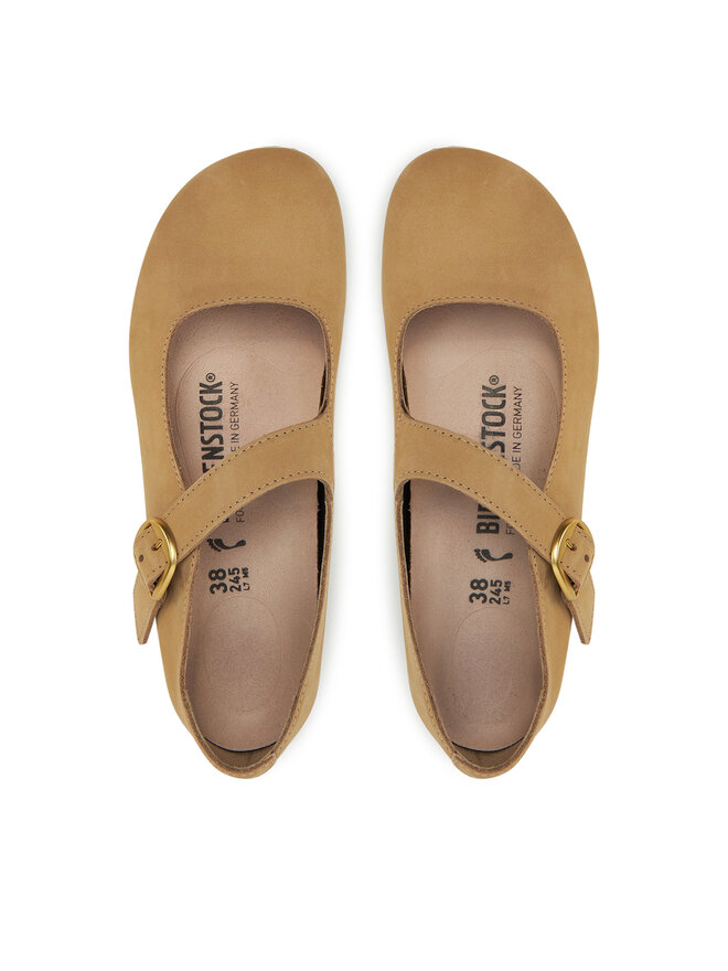 Birkenstock Baleriny Birkenstock Tracy 1029776 Beżowy
