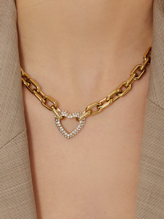 Guess Намисто Guess JUBN05 015JW Золотий