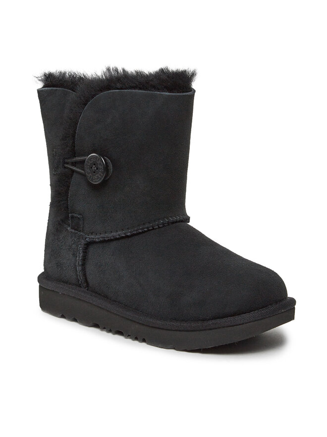 Ugg Śniegowce Ugg K Bailey Button II 1017400K Czarny