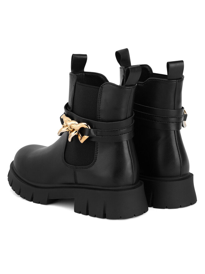 DeeZee Polokozačky DeeZee CS5959-04 Černá