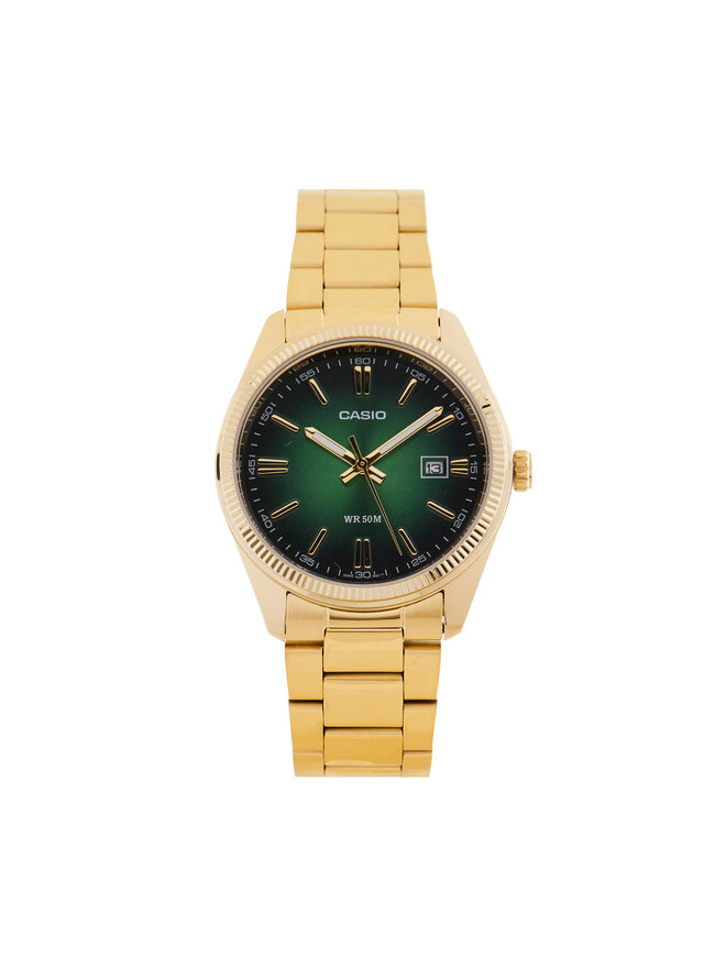 Casio Laikrodis Casio MTP-1302PGC-3AVEF Žalia